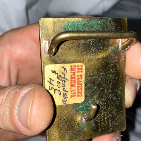 1978 custom made Belt buckle ‘tenants Harbor Maine” - Picture 7 of 7